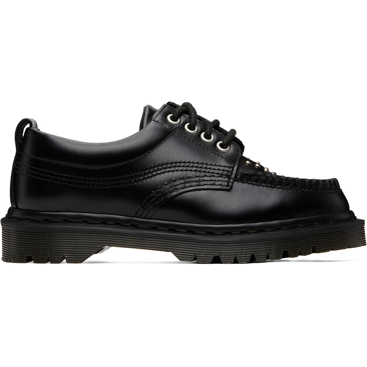 Dr. Martens Black Lowell Stud Derbys