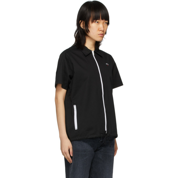 Noah NYC Black Zip Work Shirt Noah NYC