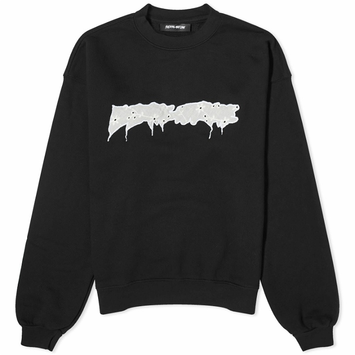 Photo: Fucking Awesome Men's Doily Stamp Crew Sweat in Black