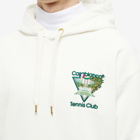Casablanca Men's Tennis Club Icon Hoody in Off White