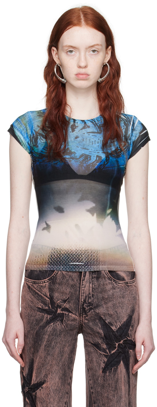 Photo: Masha Popova Blue Scorpion Headlight T-Shirt