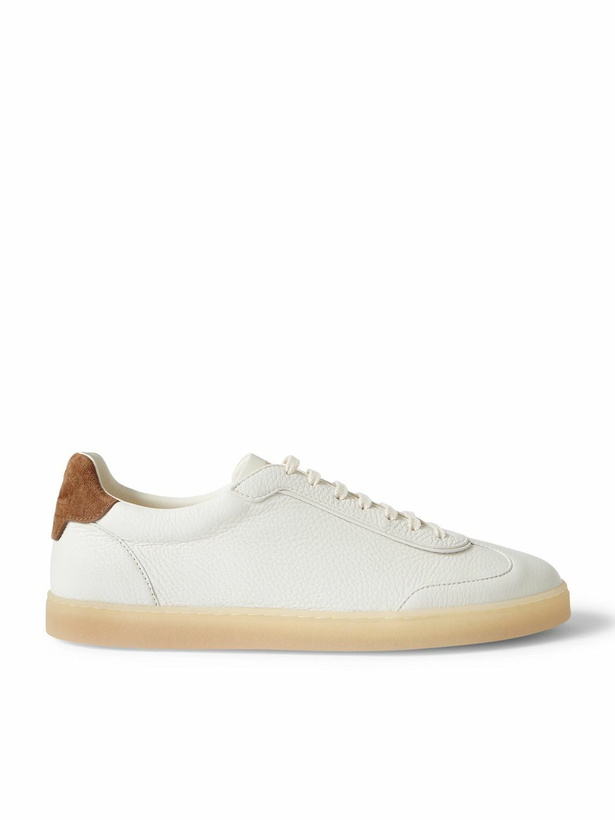 Photo: Brunello Cucinelli - Leather Sneakers - White