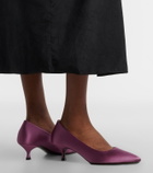 Herbert Levine Pump Du Jour satin pumps