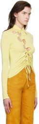 AVAVAV Yellow Cutout Shirt