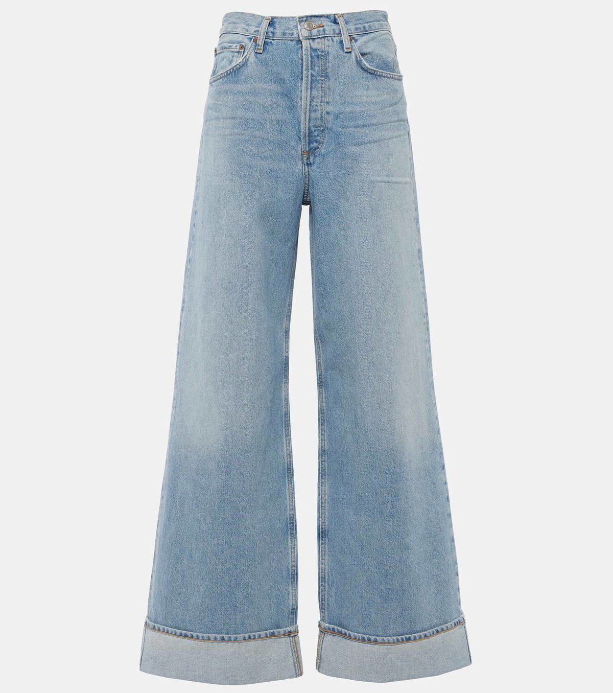 Agolde Dame high-rise wide-leg jeans AGOLDE