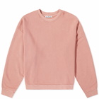 Acne Studios Men's Fester Vintage Crew Sweat in Vintage Pink