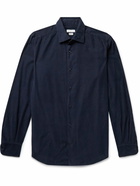 Incotex - Slim-Fit Cotton-Corduroy Shirt - Blue