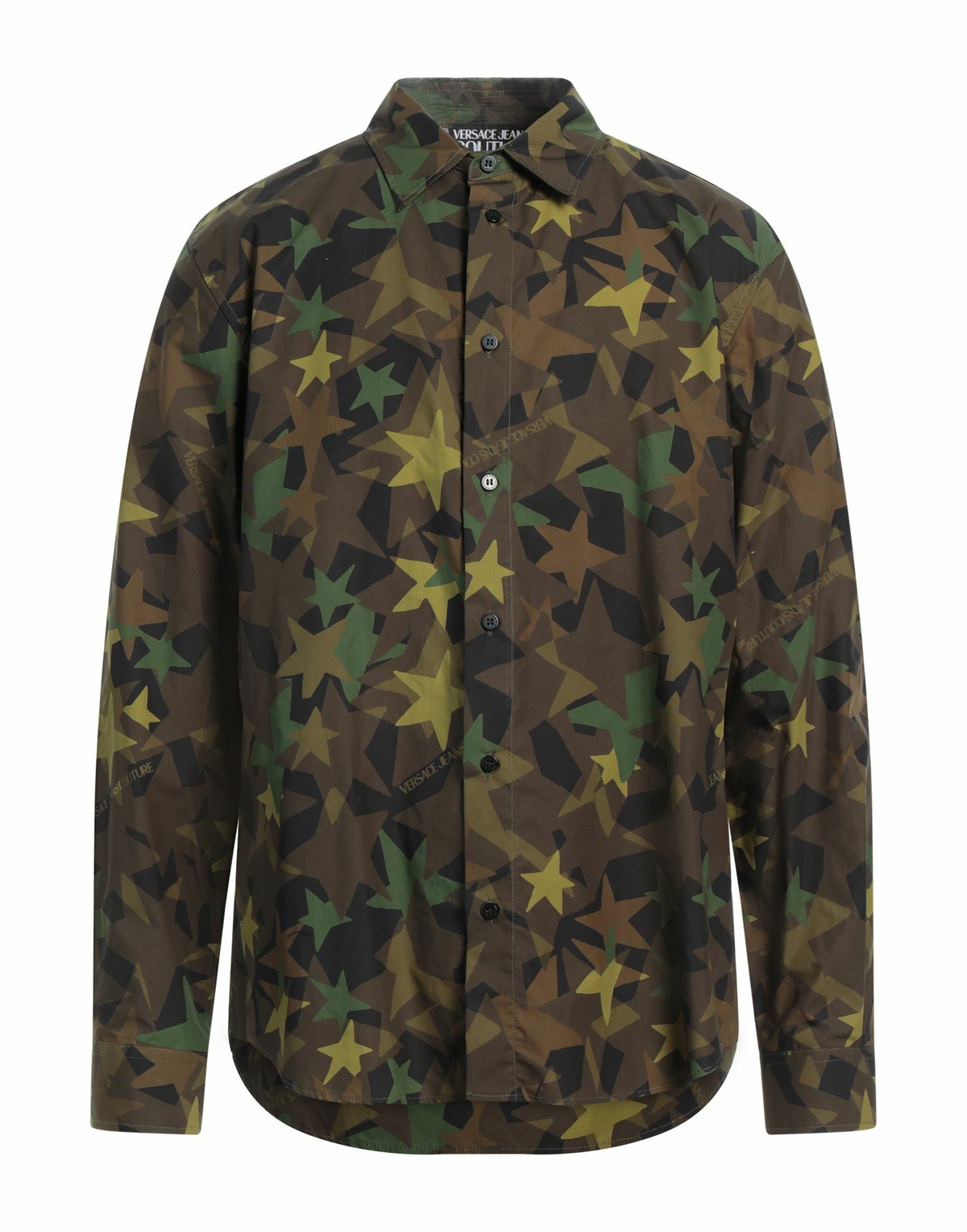 Versace Jeans Couture Mens Shirt Military in Green