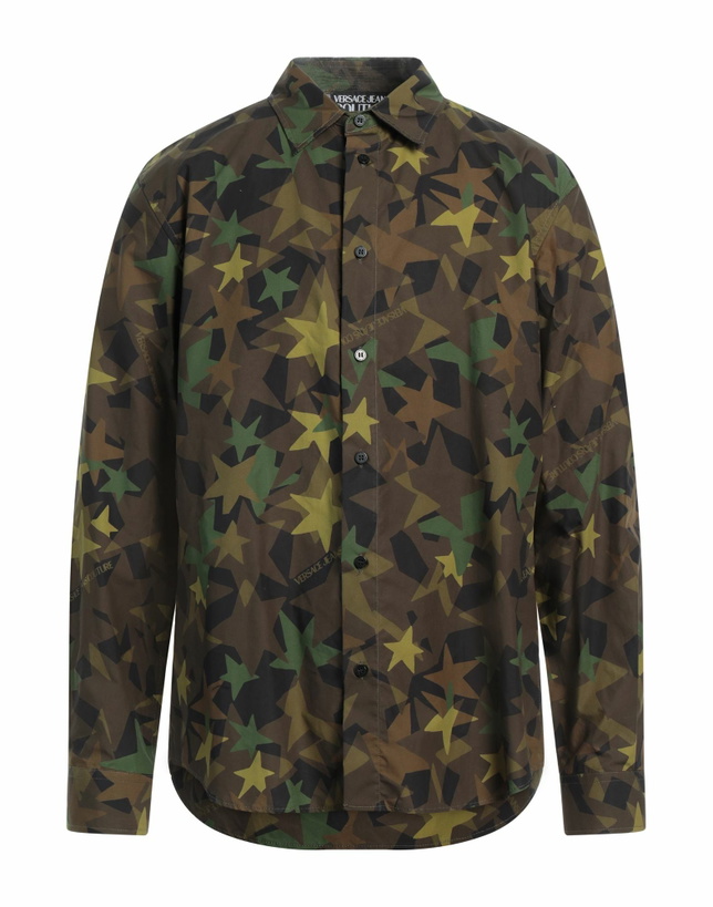 Photo: Versace Jeans Couture Mens Shirt Military in Green