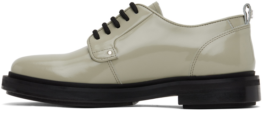 AMI Paris Green Anatomical Toe Derbys