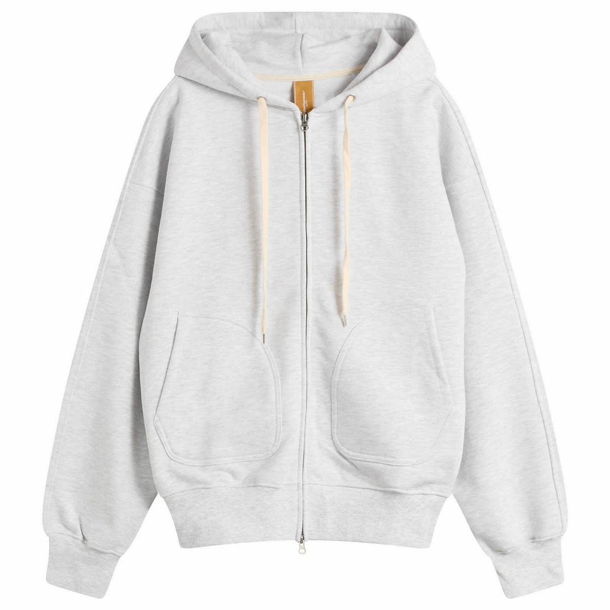 FrizmWORKS Men's OG Heavyweight Zip Hoodie in Oatmeal