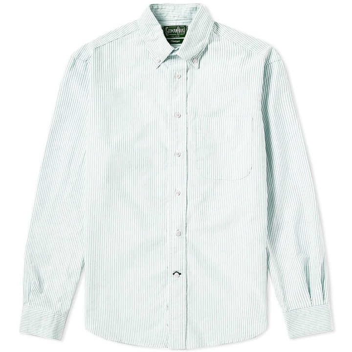 Photo: Gitman Vintage Button Down Stripe Oxford Shirt