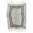 Bongusta Weekend Plaid Blanket in Cream/Ink 