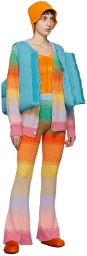 The Elder Statesman Multicolor Morph Stripe Canyon Lounge Pants