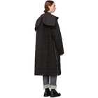 Dries Van Noten Black Hasbrouck Coat