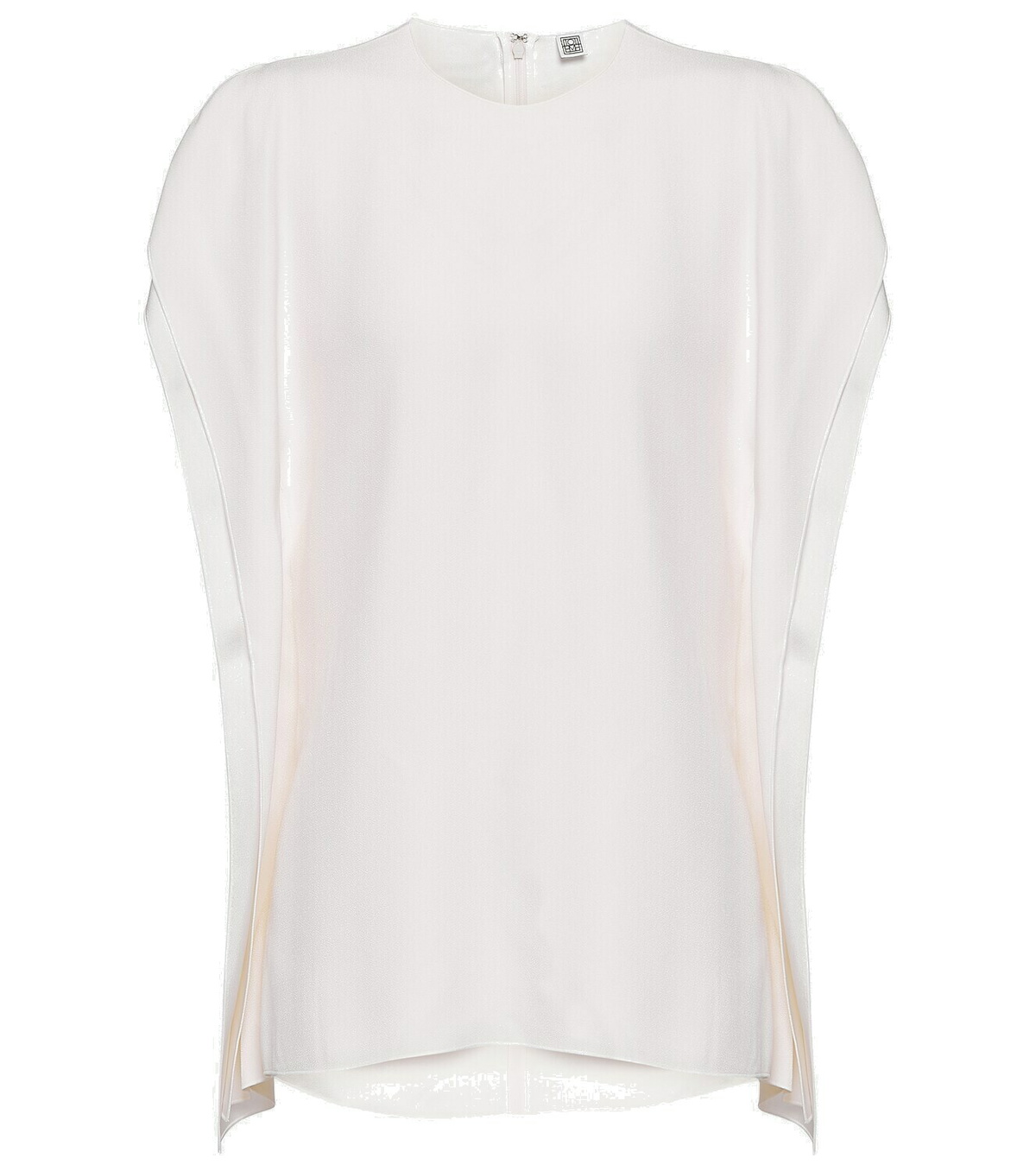 Toteme Draped satin top Toteme