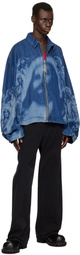 Gerrit Jacob Blue Oversized Denim Jacket