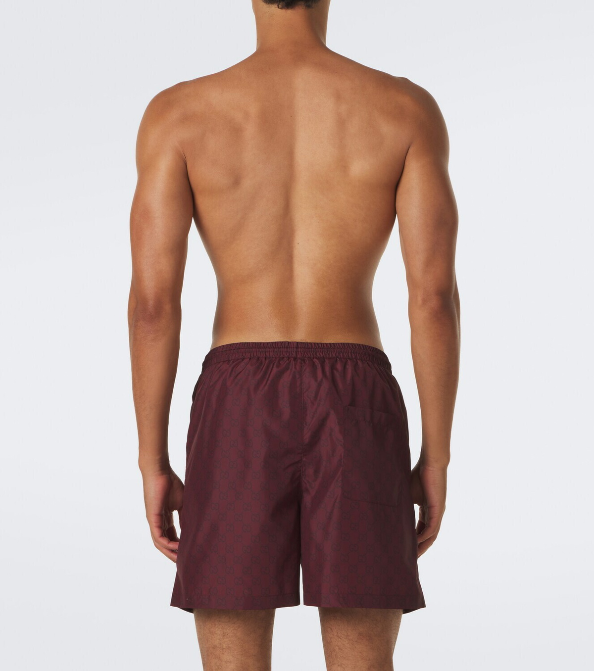 Gucci GG poplin swim trunks