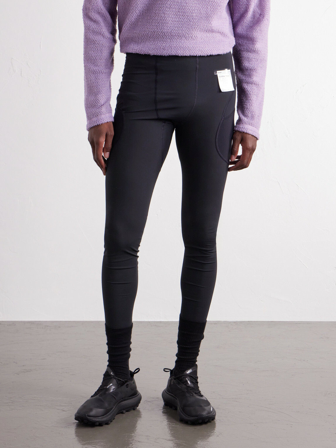 Satisfy - TechSilk™ Evo Running Tights - Black