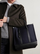 Loro Piana - Beam Small Leather-Trimmed Cashmere Tote Bag