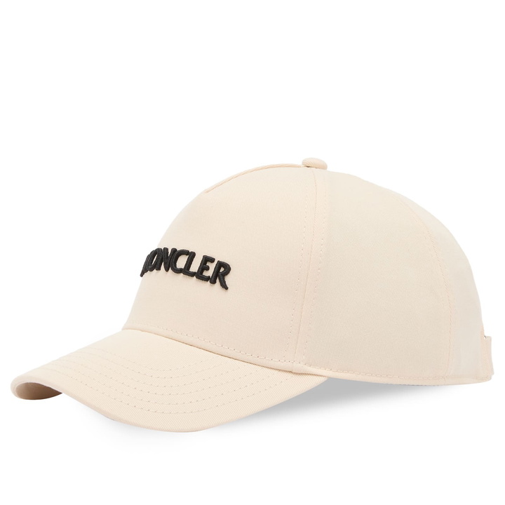 Photo: Moncler Men's Cotton Gaberdine '' Cap in White 