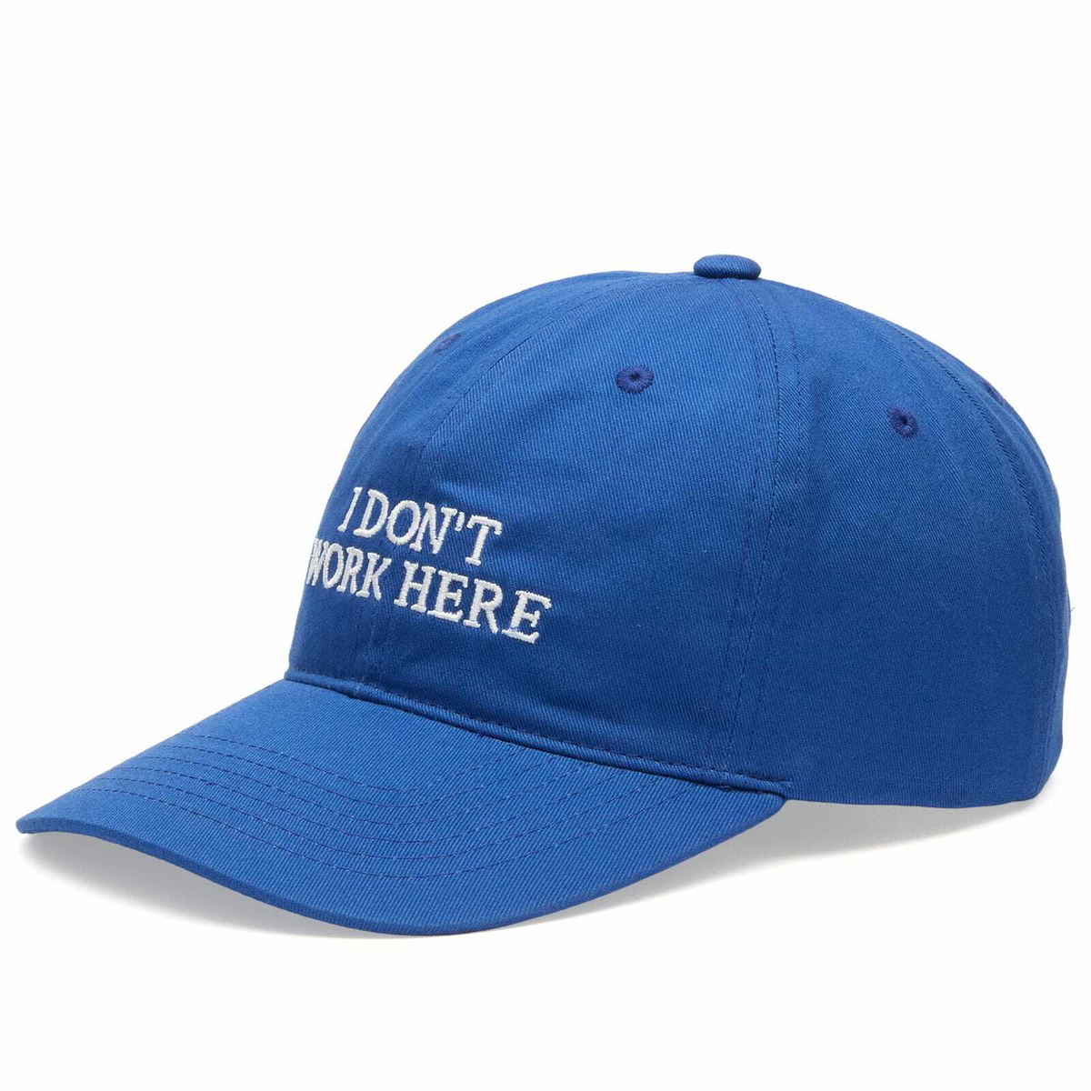 IDEA Sorry I Don't Work Here Cap in Blue 