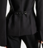 Jacquemus La Veste Spalla wool and silk jacket