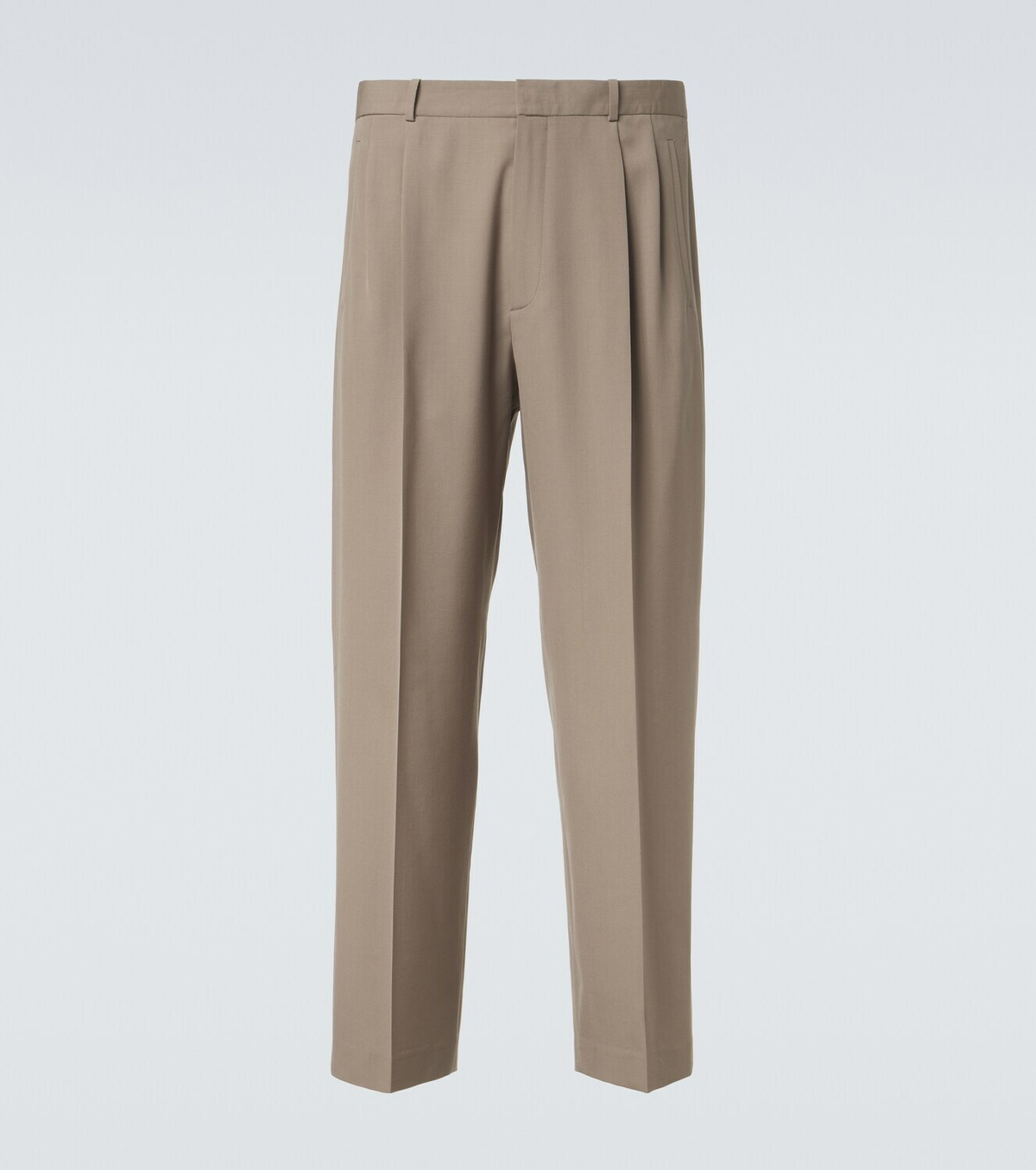 The Row Tarek wool straight pants