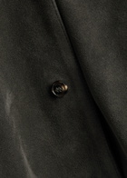 Frame Suede Bomber Jacket Dark Grey