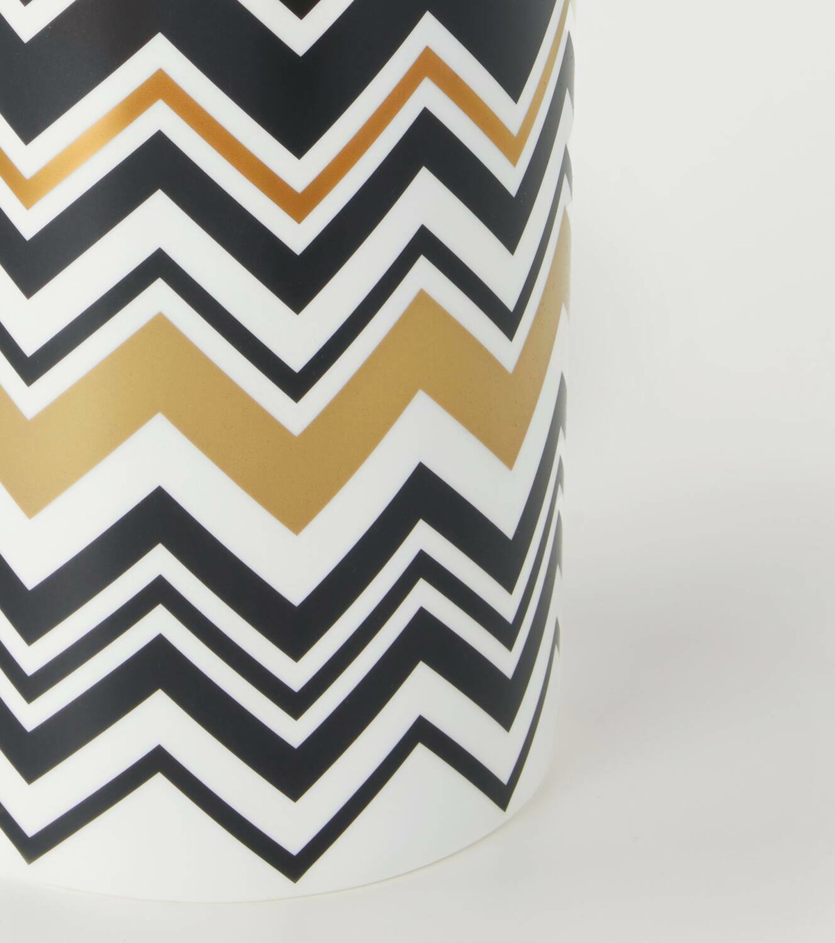 Missoni Zig Zag Gold Tall vase