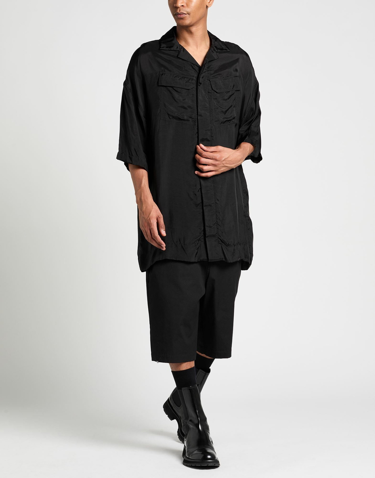 Rick Owens Mens Shirt in Black