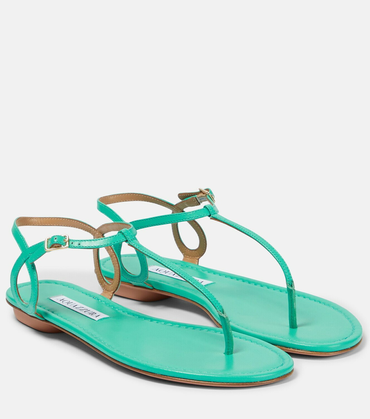 【Aquazzura】素足感 × 艶っぽさ♪ Almost Bare サンダル Aquazzura Almost Bare leather thong sandals Aquazzura