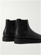 Auralee - Leather Chelsea Boots - Black