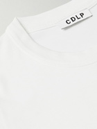 CDLP - Logo-Print Lyocell and Pima Cotton-Blend Jersey T-Shirt - White