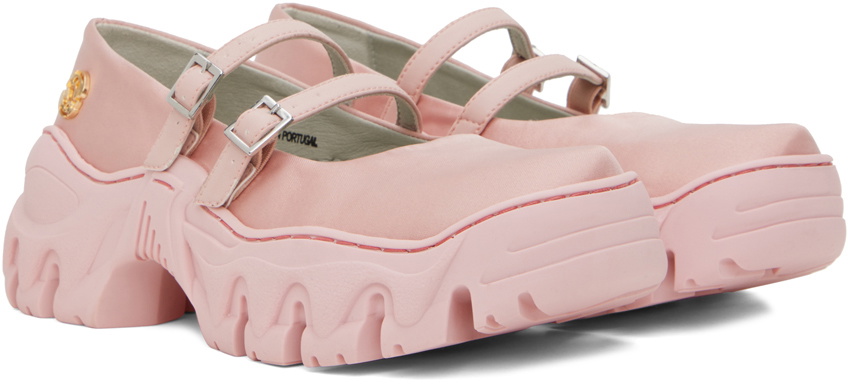 Rombaut Pink Boccaccio II MJ Ballerina Flats
