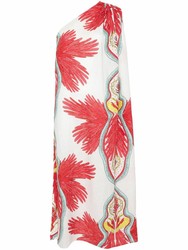Photo: Maison La Plage White Hawai One-Shoulder Dress