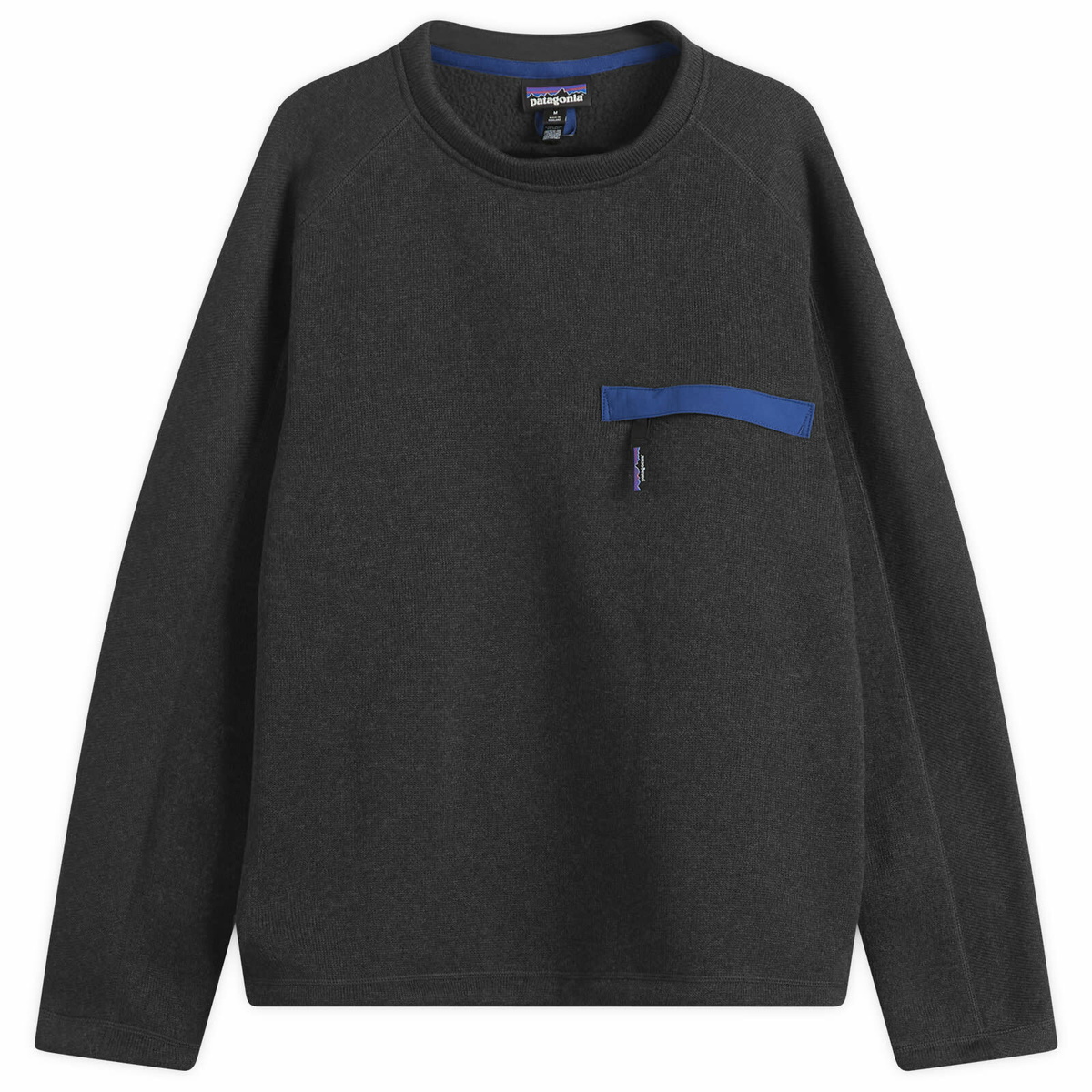 Patagonia Men's Better Sweater Crewneck Sweatshirt in Black