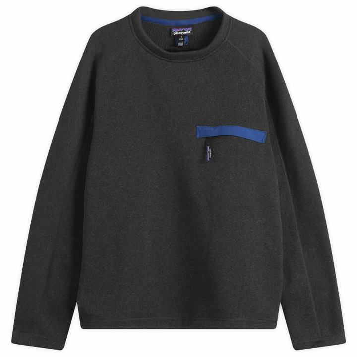Photo: Patagonia Men's Better Sweater Crewneck Sweatshirt in Black