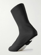 Café du Cycliste - Logo-Print Stretch-Shell Overshoes - Black
