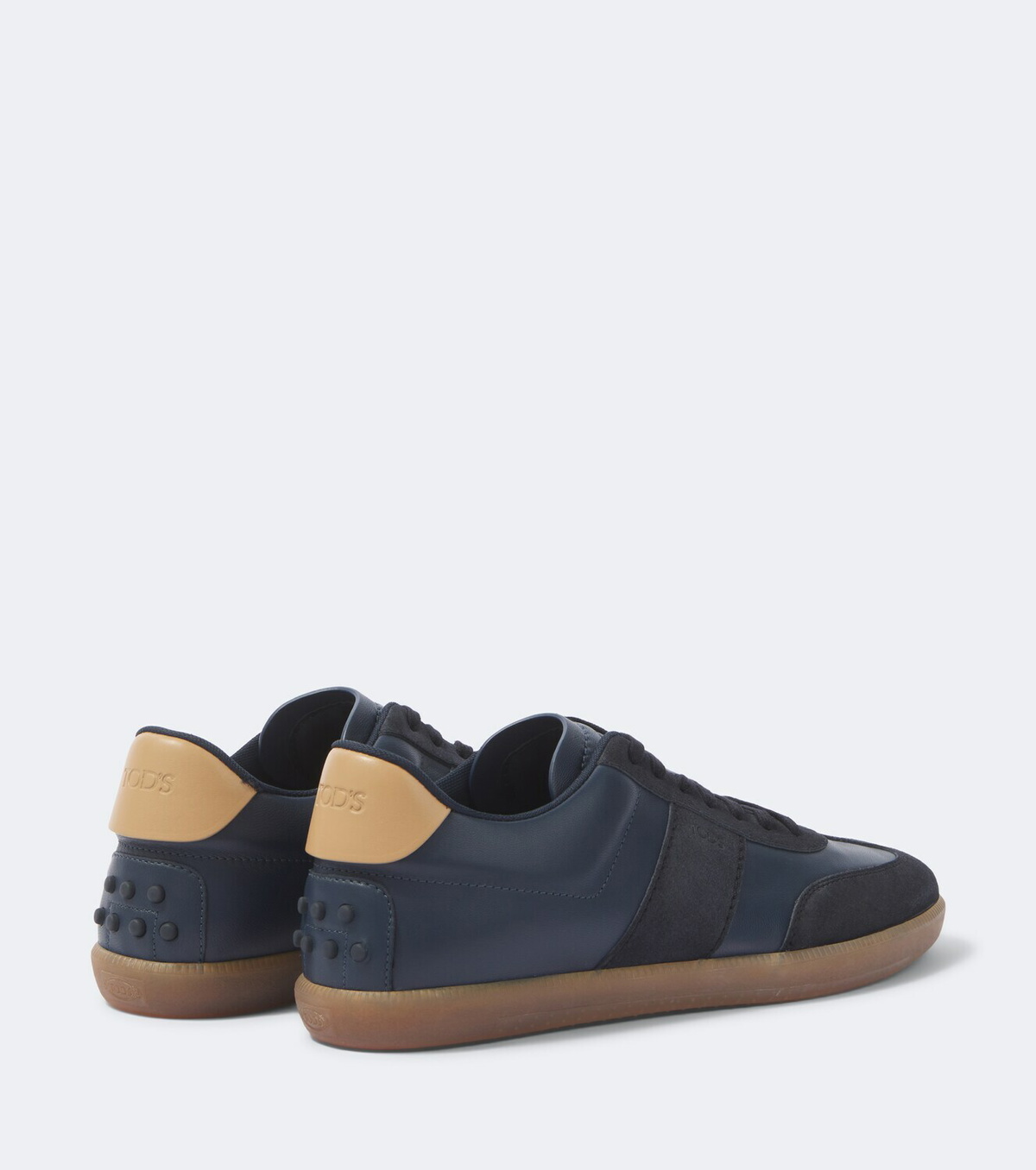 Tod's Tabs leather and suede sneakers