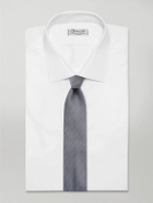 Anderson & Sheppard - 9cm Puppytooth Silk-Jacquard Tie