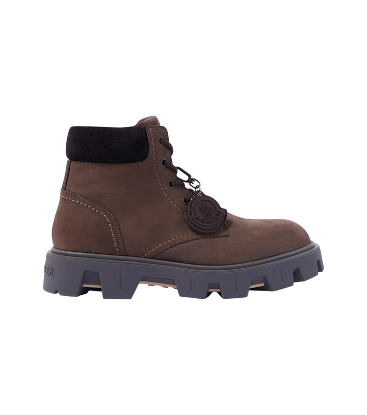 Photo: Moncler Peak City leather hiking boots