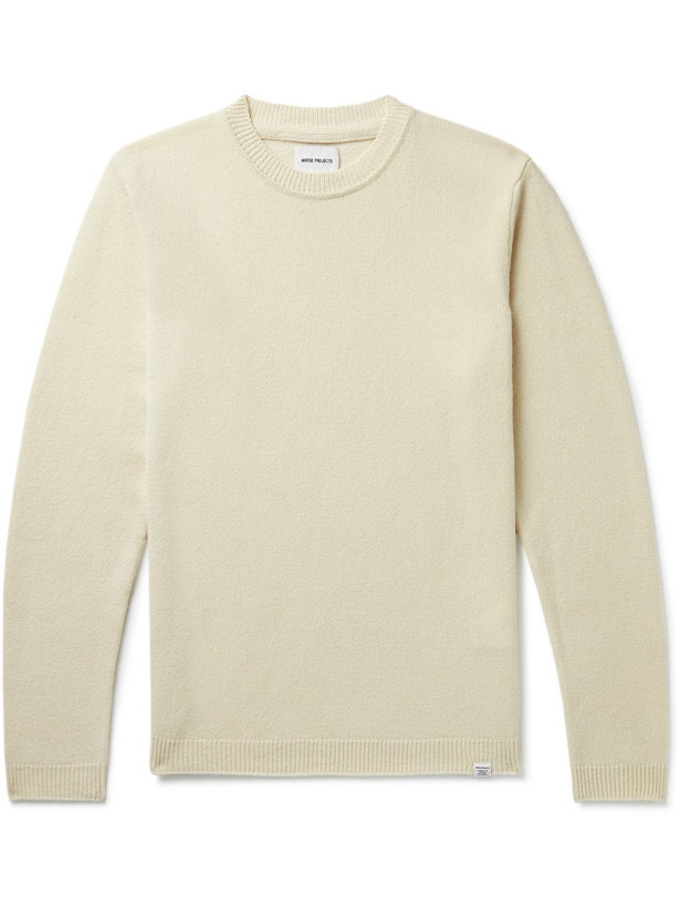 Photo: Norse Projects - Sigfred Brushed-Wool Sweater - Neutrals
