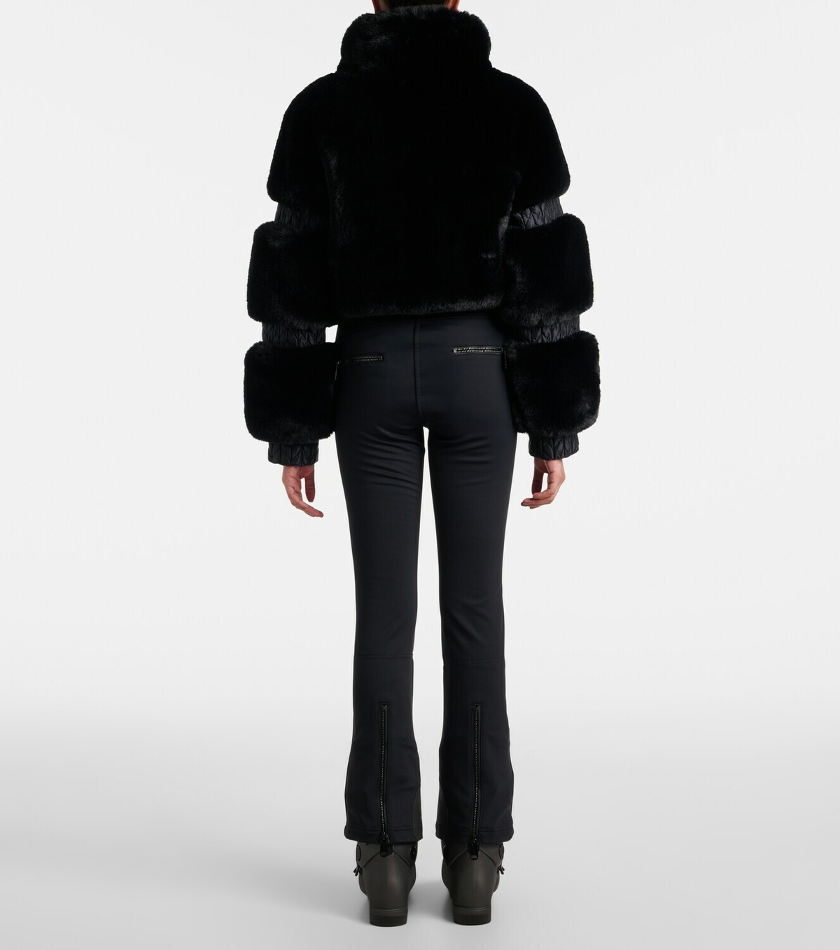 Goldbergh Lieke faux fur-trimmed ski jumpsuit