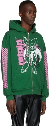 Stray Rats Green Sonic The Hedgehog Edition Rouge Ratgirl Hoodie