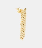 Anita Ko Zipper 18kt gold drop earrings