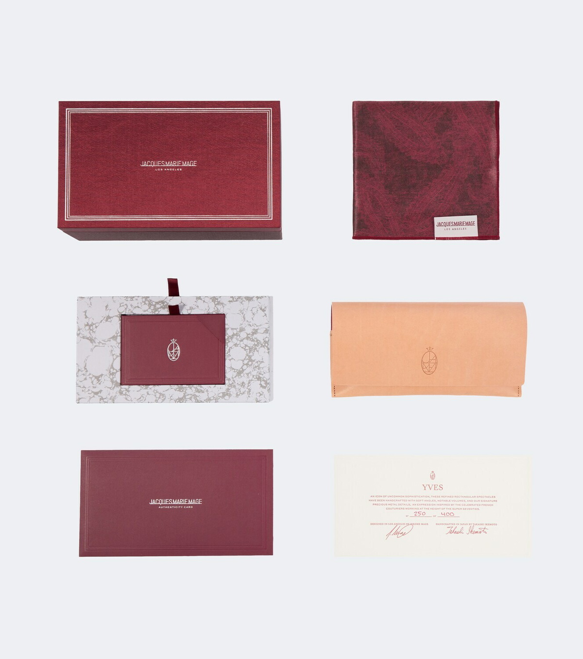 Jacques Marie Mage Yves square sunglasses