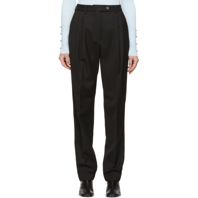 Acne Studios Black Pati Trousers Acne Studios