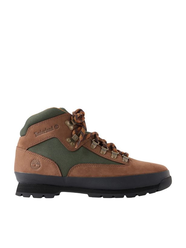 Photo: Timberland - Euro Hiker Nubuck Hiking Boots - Brown