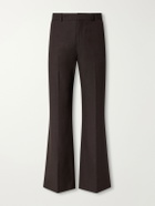 Acne Studios - Straight-Leg Herringbone Trousers - Brown